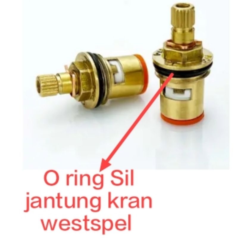 Karet Sil Jantung Kran Wastafel Anti Bocor