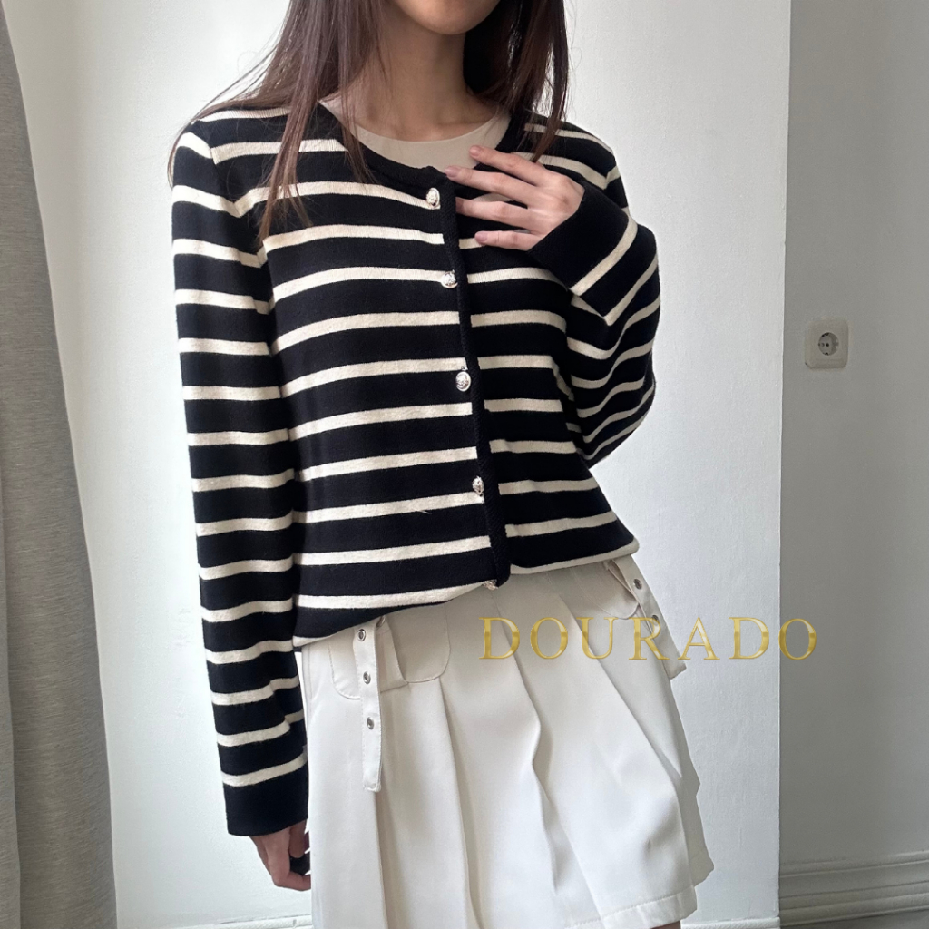 [Dourado] Giants Cardigan Salur