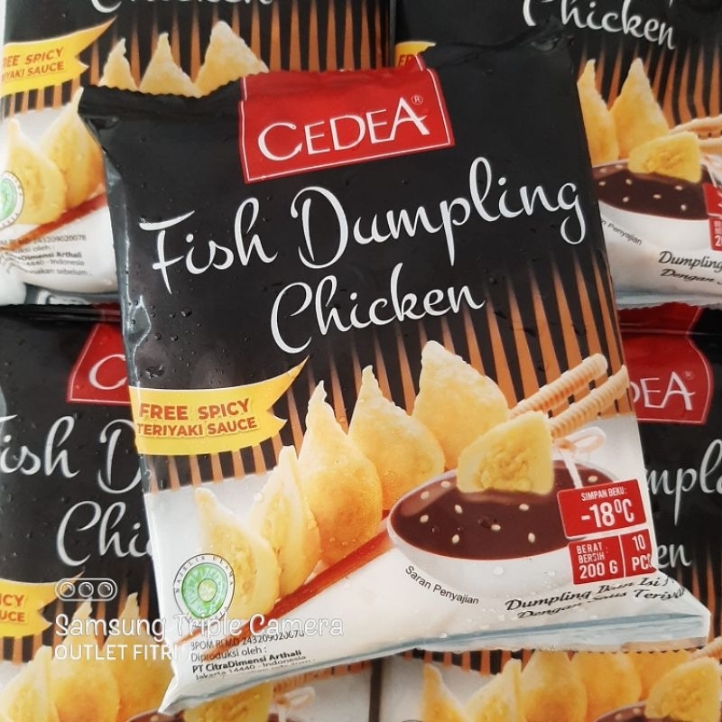 

[200gr] CEDEA Dumpling Chicken - FREE Spicy Teriyaki Sauce
