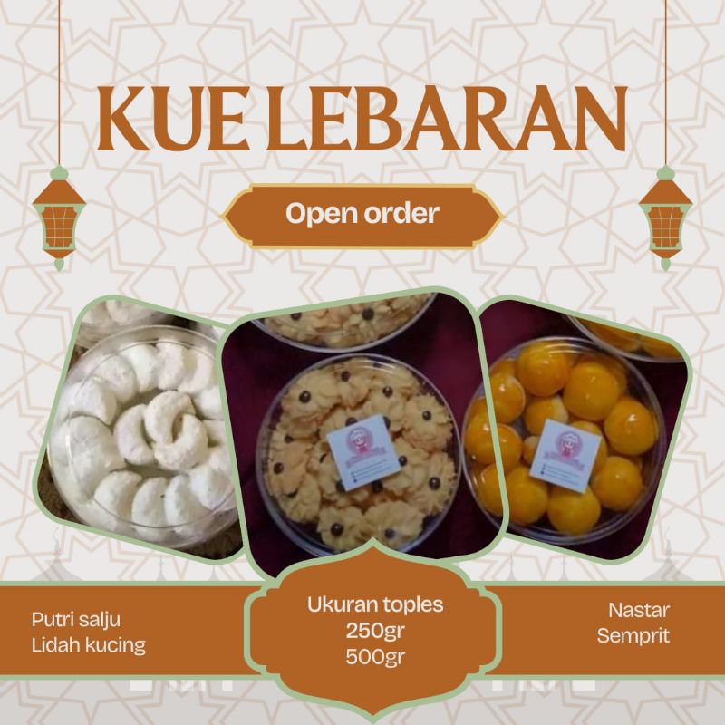 

Kue lebaran / kue kering kemasan 500gr