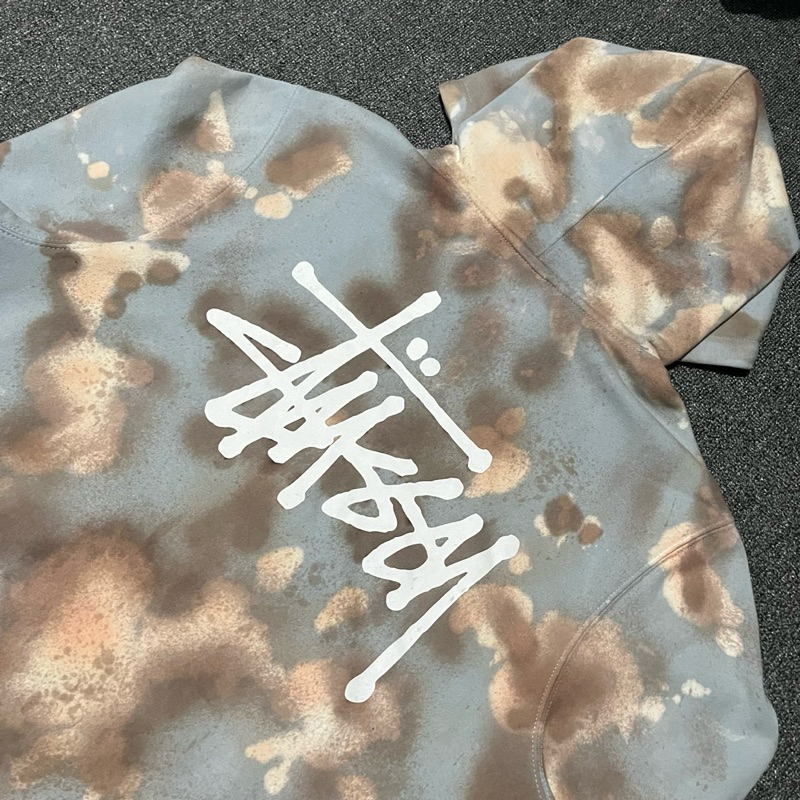 Hoodie STUSSY TIE DYE
