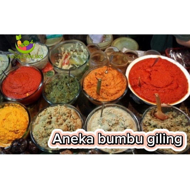 

Bumbu giling rendang