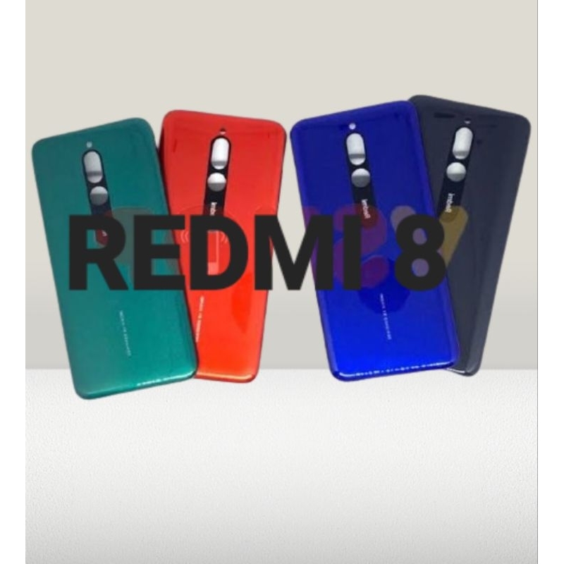 Backdoor/tutup belakang casing redmi 8