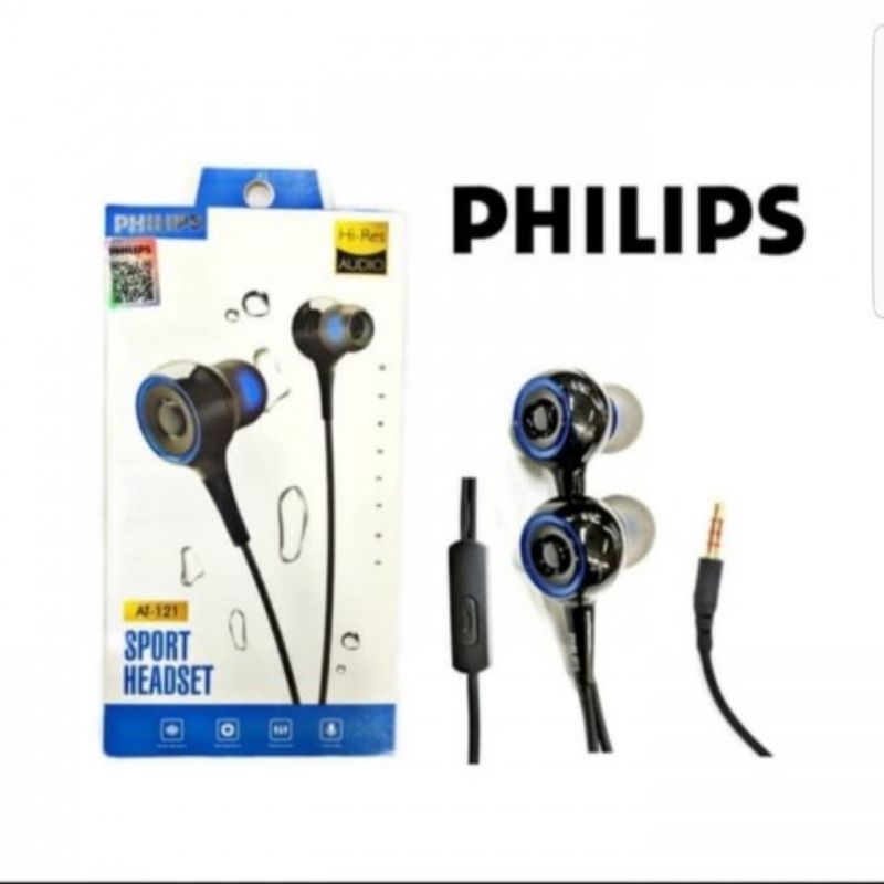 HEADSET EARPHONE PHILIPS AT-121/AT-186/AT-191/AT-192/AT-193/AT-194/AT-199