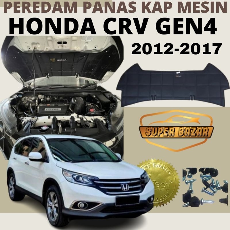 HONDA CRV GEN4 2012-2017 peredam kap mesin mobil