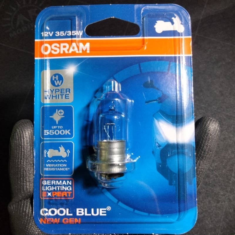 BOHLAM LAMPU MOTOR OSRAM 35 WATT
