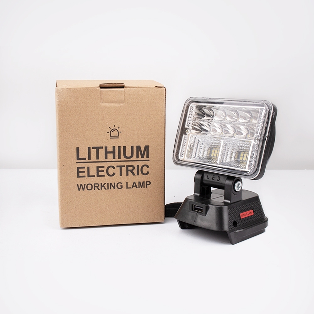 Jld Lampu Emergency,Senter Mini Cas Super Terang,Senter Led Multifungsi Lampu Baterai Makita Lampu