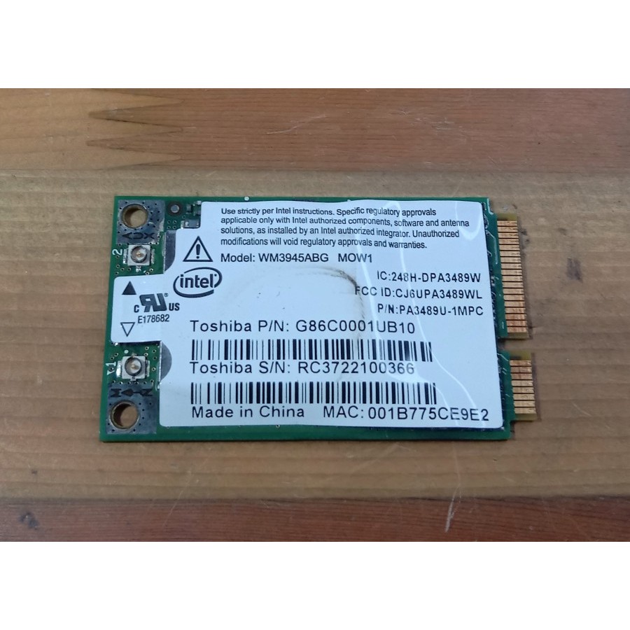 Wifi Card Laptop Toshiba Satellite M200 Series