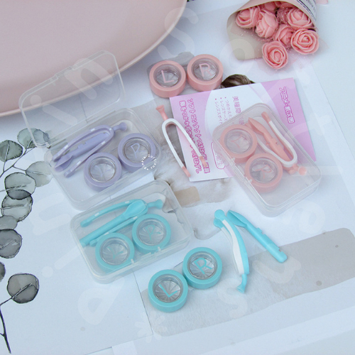 ALAT PASANG DAN LEPAS SOFTLENS ONE SET  | WADAH SOFTLENS | PINSET SOFTLENS TRAVEL KIT WADAH DAN ALAT