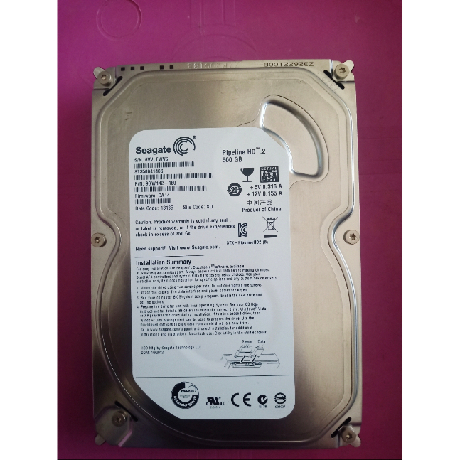 HDD SEAGATE 500 GB HARD DRIVE HD™.2