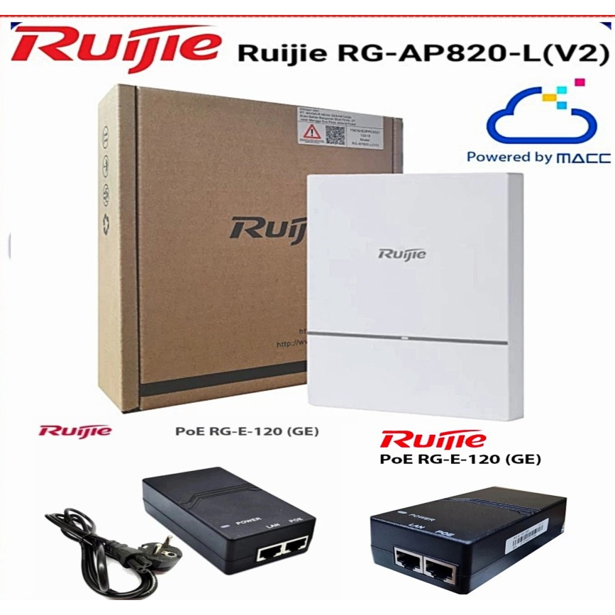 Ruijie RG-AP 820 L V2 WiFi 6 Wireless Access Point plus POE RG-AT30
