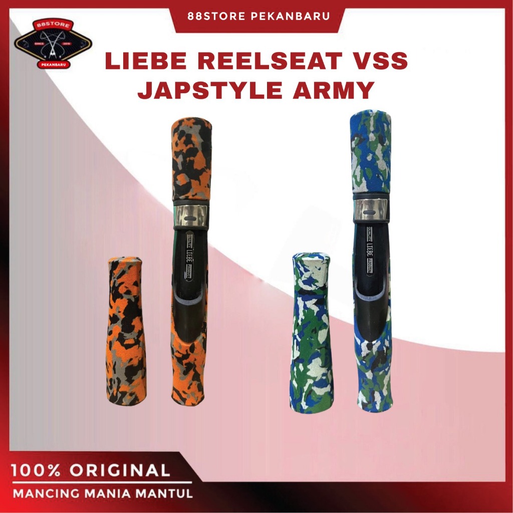 88storepekanbaru Liebe Reelseat set busa eva joran custom japstyle vss army