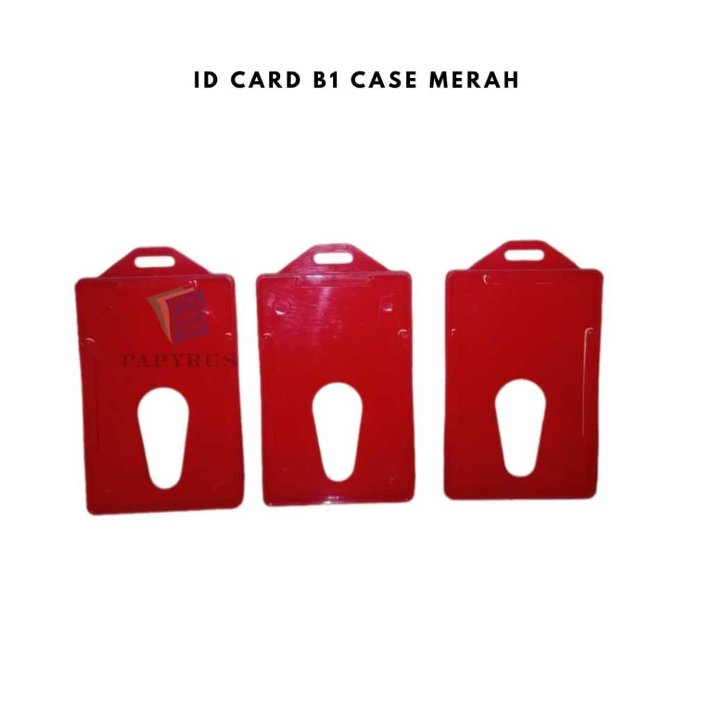 

ID CARD CASE / TEMPAT ID CARD / FRAME ID CARD / ID CARD HOLDER / ID CARD PORTRAIT / ID CARD B1 CASE MERAH