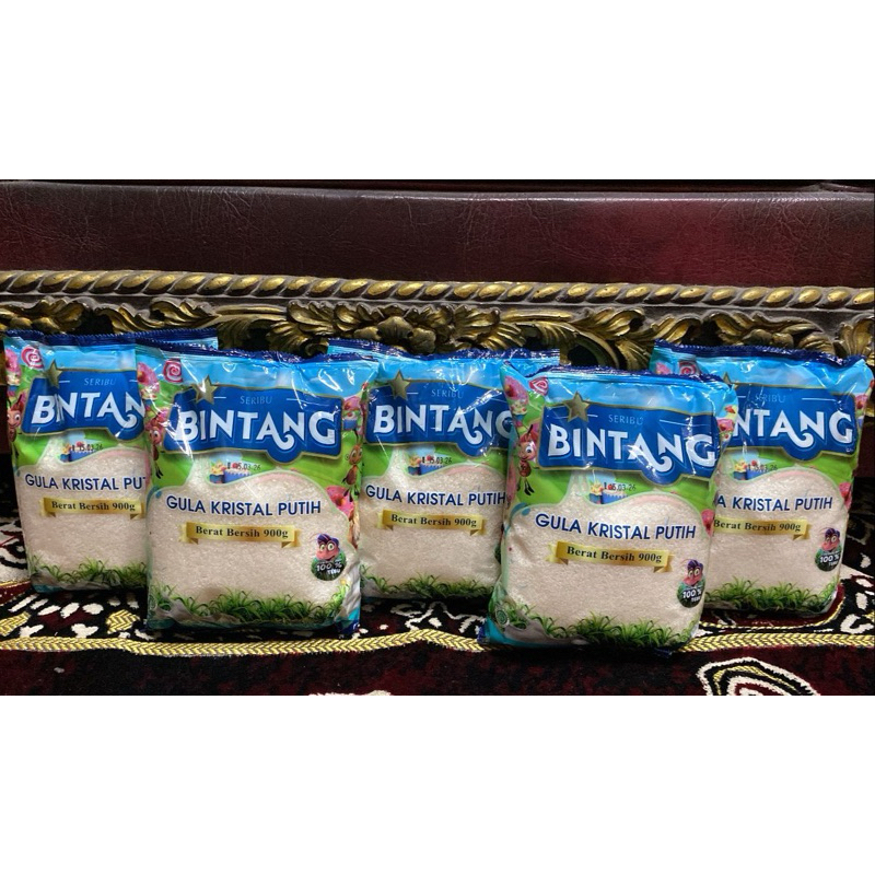 

GULA PASIR DUA BINTANG UK 900 gr
