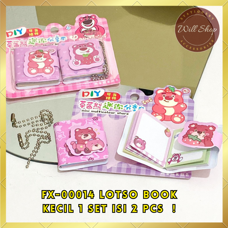 

FX-00014 LOTSO BOOK KECIL 1 SET ISI 2 PCS FX-00014 (( MIRIP XM-8 )) KARTUN ANIMASI LOTSO BK-1190 FULLCOLOR BUKU CATATAN UNIK LUCU MOTIF KARTUN KERTAS FULLCOLOR BISA COD