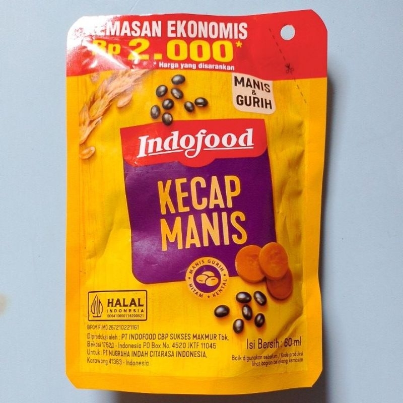 

~MOS~ Kecap Manis Indofood 60 ml