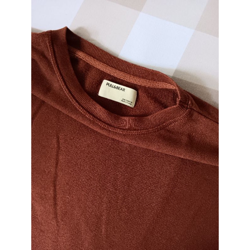 Pull & Bear sweatshirt brown