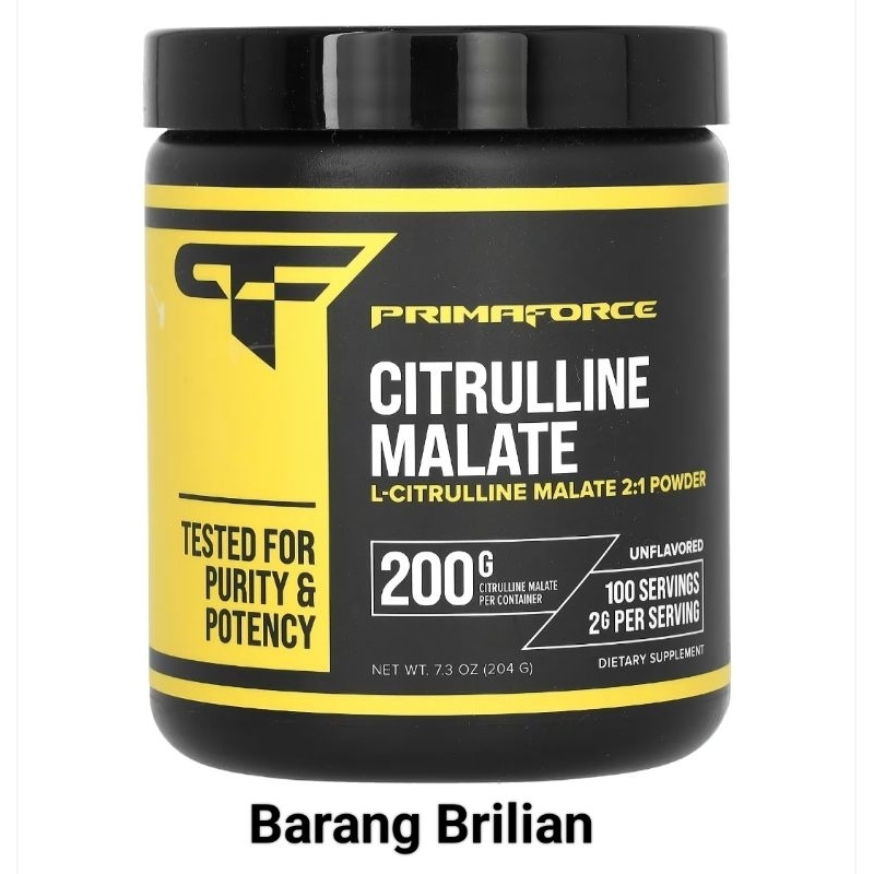 Primaforce Citrulline malate 200 gram ORI USA