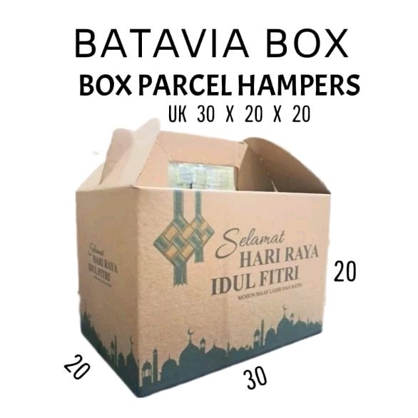 

Box parcel Idul fitri uk 30x20x20 (MINIMAL 5PCS)