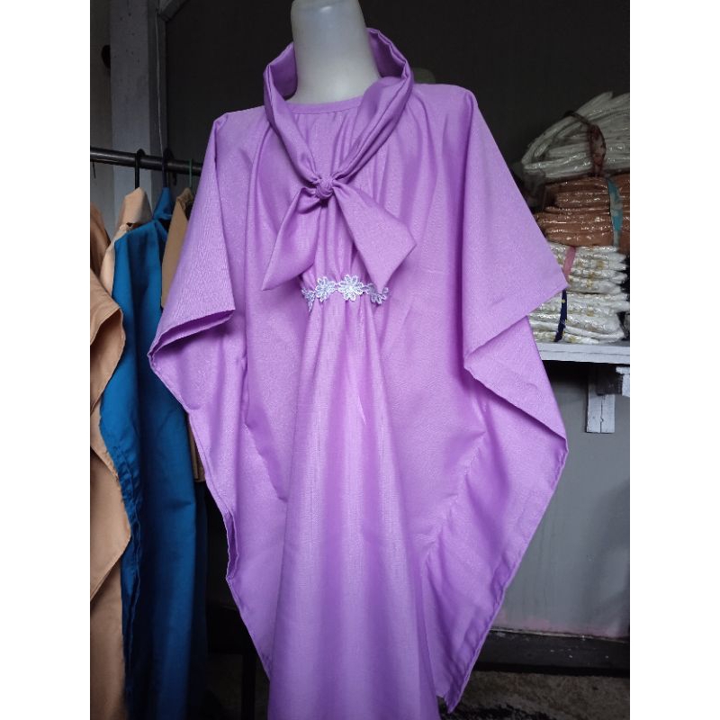 Kaftan lilac / kaftan anak warna ungu lillac / Setelan Viral / Baju Anak Perempuan Muslim / Dress Le
