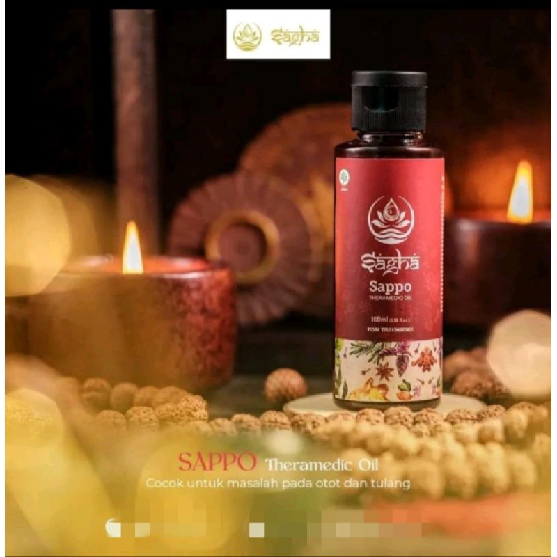 SAGHA OIL PREMIUM / MINYAK SAGHA PREMIUM THERAMEDIC OIL / SAPPO