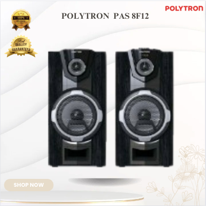 POLYTRON SPEAKER AKTIF PAS 8F12 SPEAKER KARAOKE/PAS 8F12/PAS8F12/PAS-8F12/SPEAKER AKTIF 8INCH