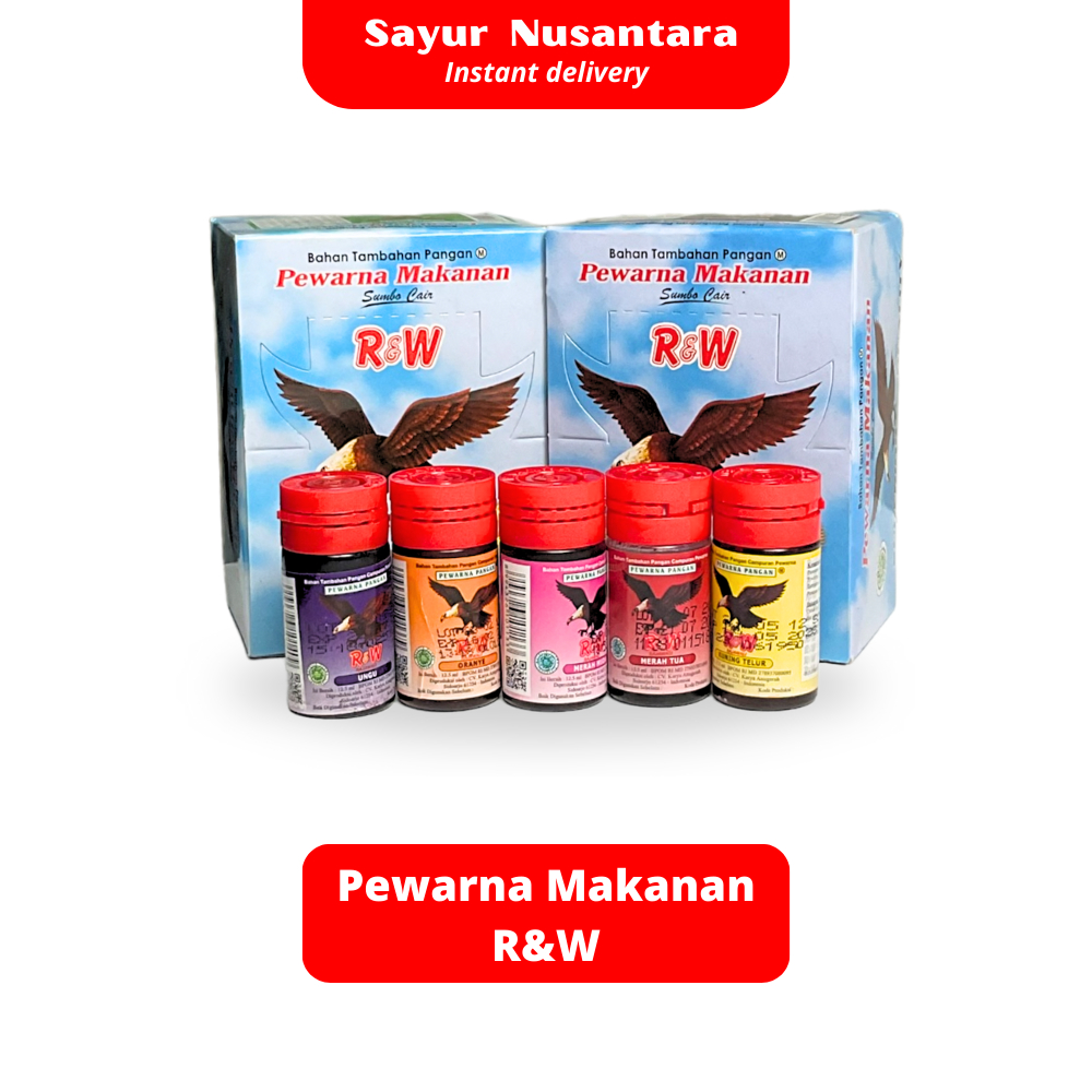 

Pewarna Makanan R&W - Sayur Nusantara