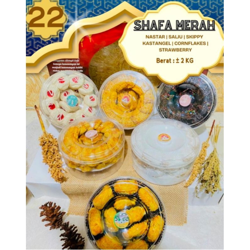 

KUE LEBARAN PREMIUM SHAFA ISI 6 TOPLES TERLARIS ENAK ISI LEBIH BANYAK
