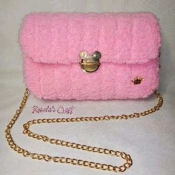 LIANA BAG | TAS PLASTIK KANVAS HANDMADE SIAP PAKAI| BISA RIQUEST WARNA | TAS WANITA | TAS PESTA | TA