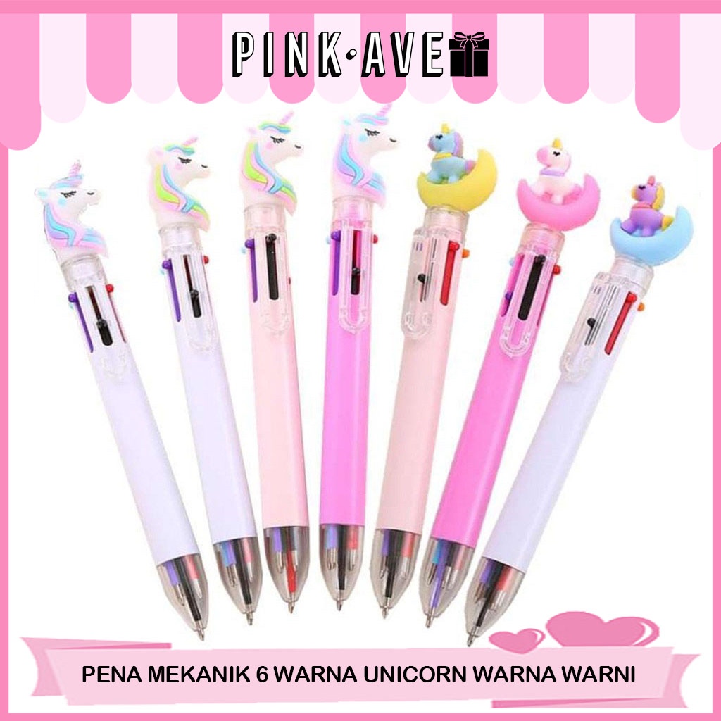 

BISA COD ! Pena Karakter Mekanik 6 Warna Unicorn Full Moon Pulpen Karakter Unicorn Warna Warni Pulpen Unicorn Multicolor Pulpen Lucu Alat Tulis Kantor