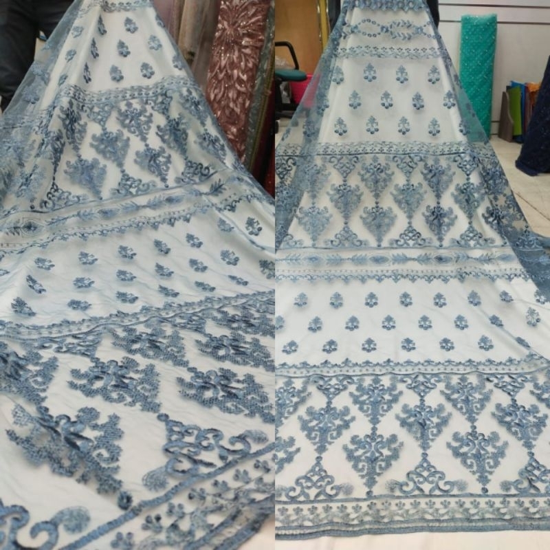 Bahan kain tile sapto Vinci/ kain tile Sumba etnik terbaru