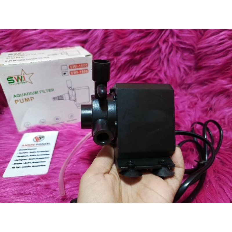 Mesin Pompa Aquarium Filter Pump SWI-1800