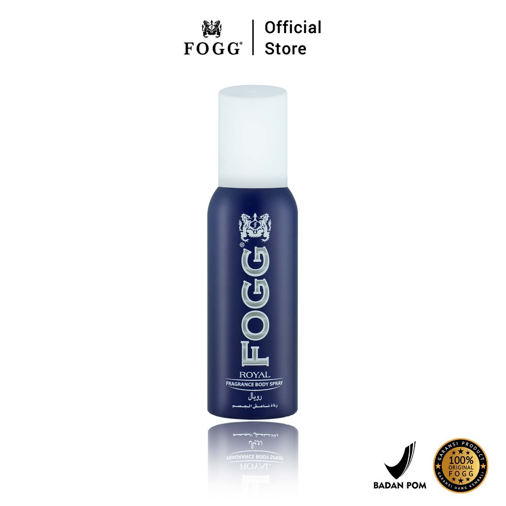 FOGG PARFUM BODYSPRAY ROYAL 120ML - FOR MAN BIRU