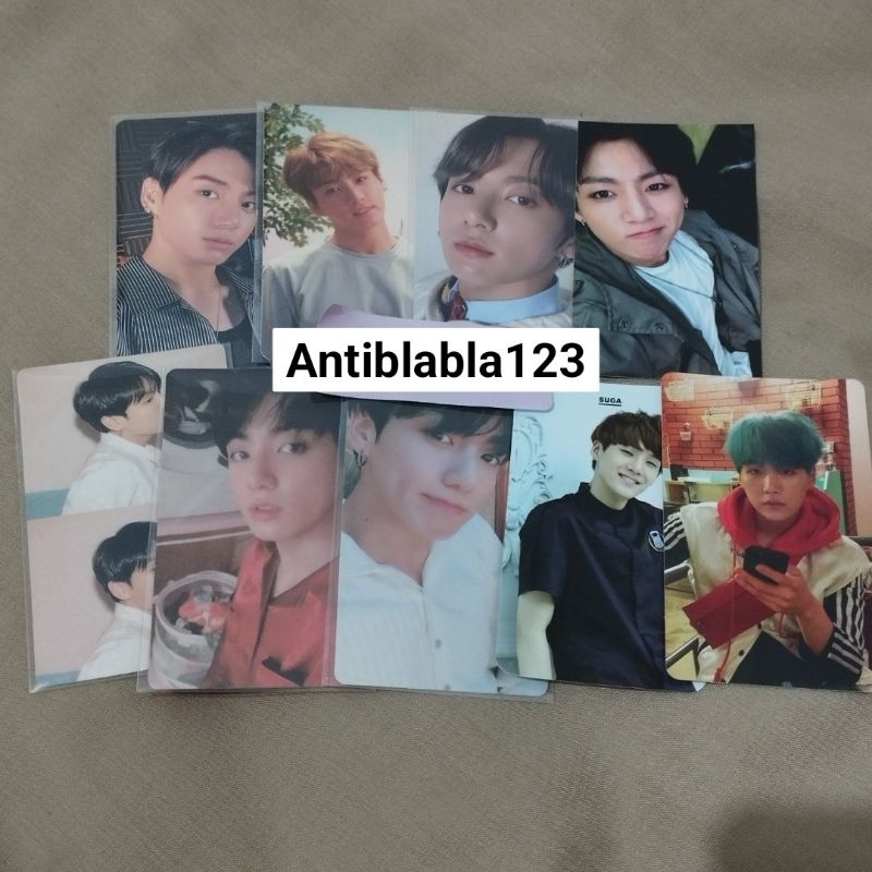 PHOTOCARD PC JUNGKOOK OFFICIAL ANSWER L OSIS HER O E BE ESS PERSONA 1 2 3 Mots 4 suga yoongi orul pi