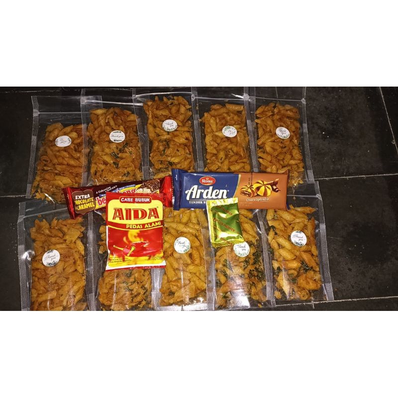 

Paket hemat isi 10pcs (100 gram) gratis bumbu atom+cabe bubuk ,sama bonus juga