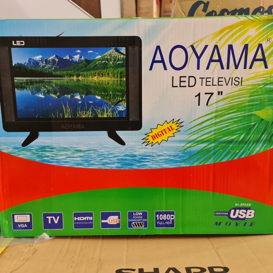 TV LED AOYAMA UKURAN 17INCH ORIGINAL TERMURAH