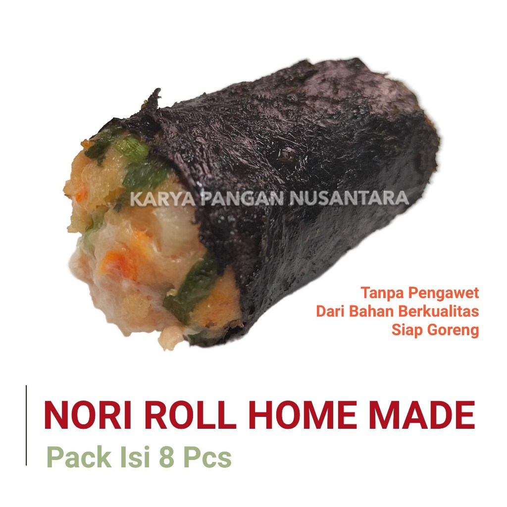 

NORI AYAM UDANG DIMSUM NORI ROLL AYAM UDANG FROZEN PACK PER PCS