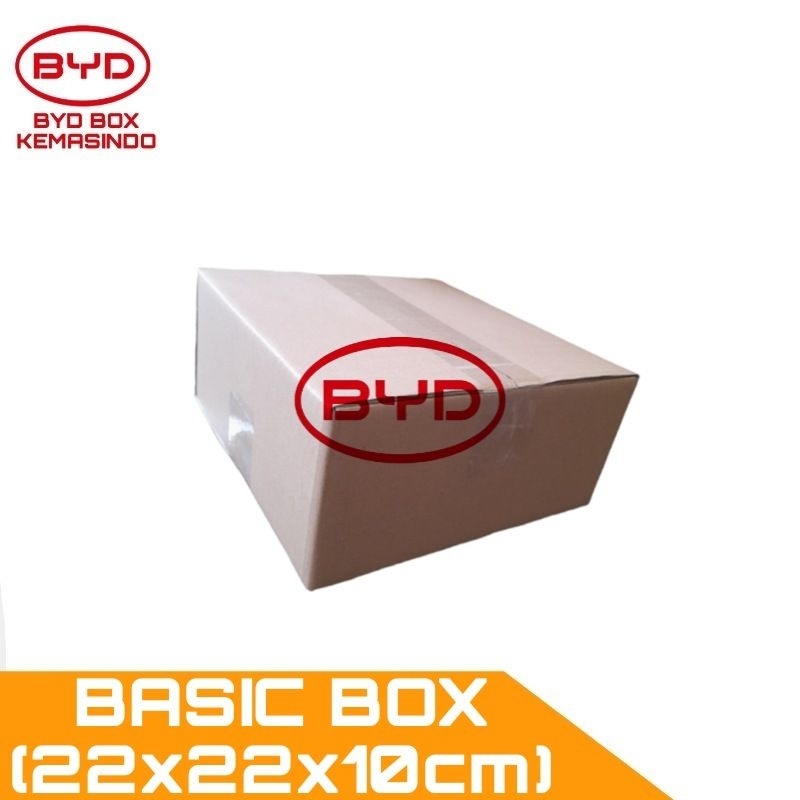 

22x22x10cm Kardus / Karton Box Polos