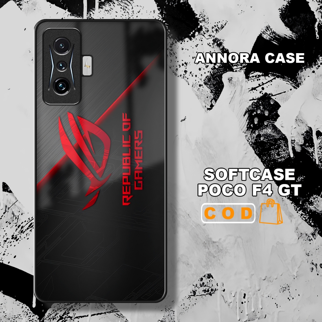 Softcase Gaming Case Pelindung hp Poco F4 / F4 GT Poco M5 Poco M4 Pro Poco C40  Poco M3 Pro 5G Poco 
