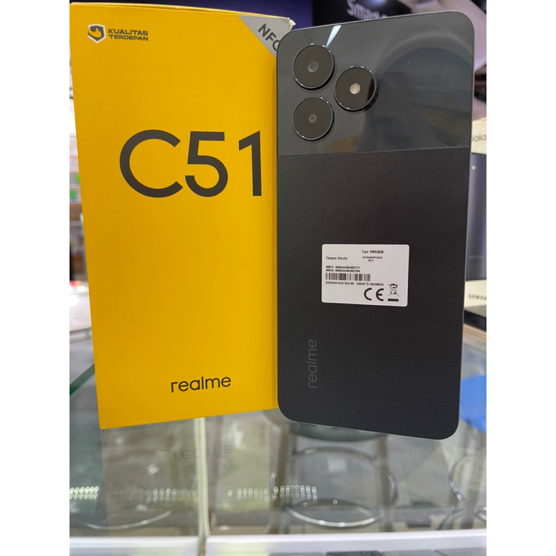 REALME C51 4/64 SECOND FULLSET