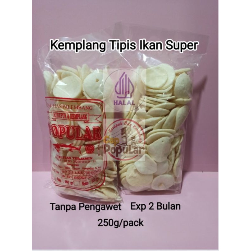 

Kemplang Tipis ikan super