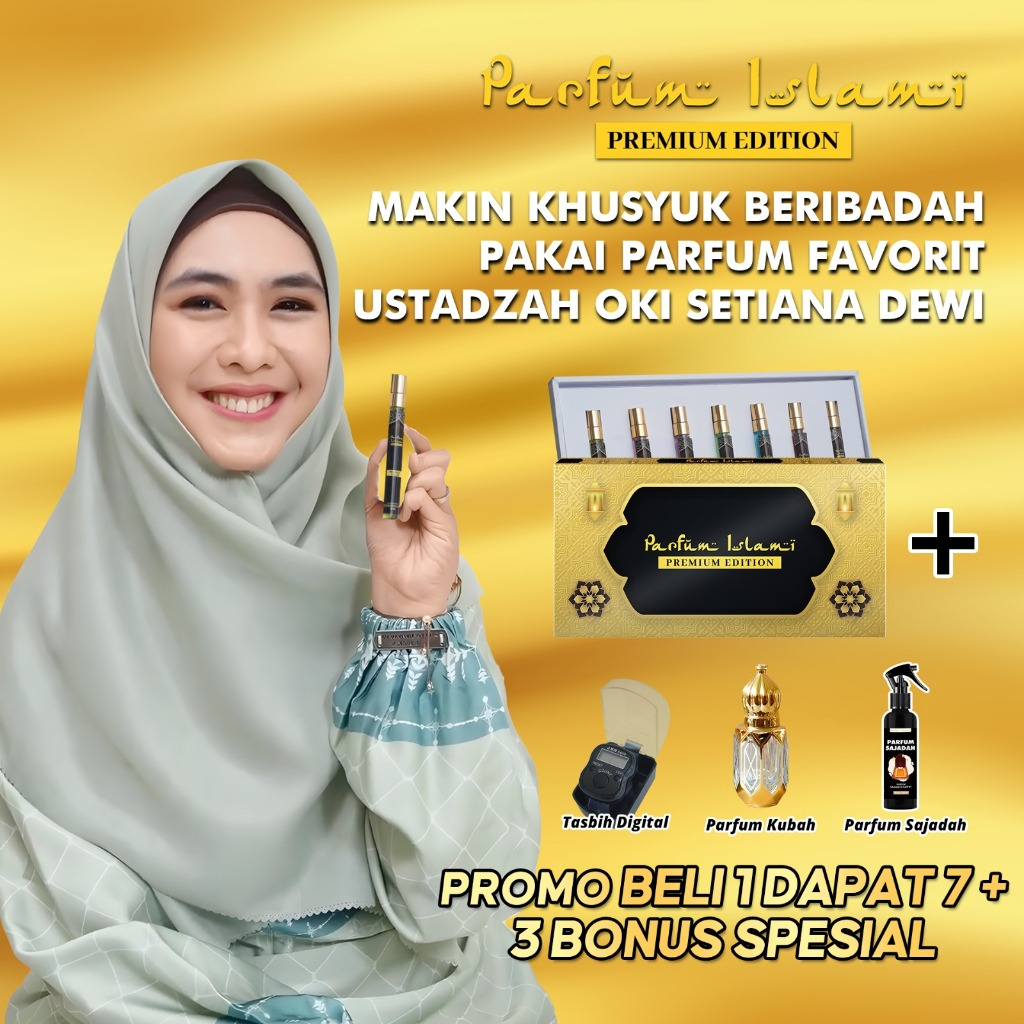 [ DISKON SPESIAL ] PARFUM ISLAMI PREMIUM EDITION WANITA & PRIA - Parfum Premium Favoritnya Para Arti