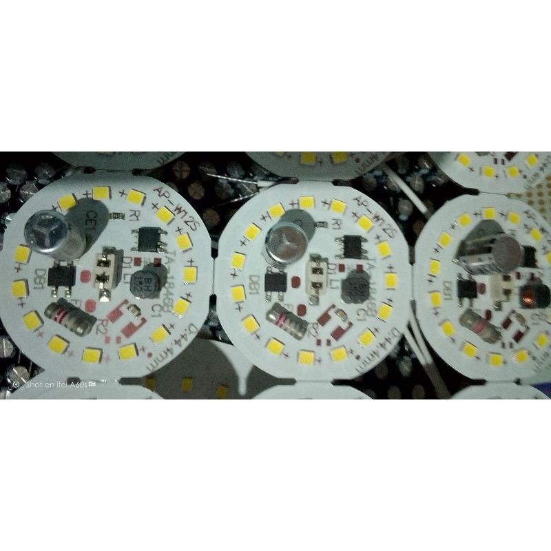 Mesin lampu LED 15 Watt 220 V bahan aluminium lengkap dengan komponen dan kabel super terang harga s