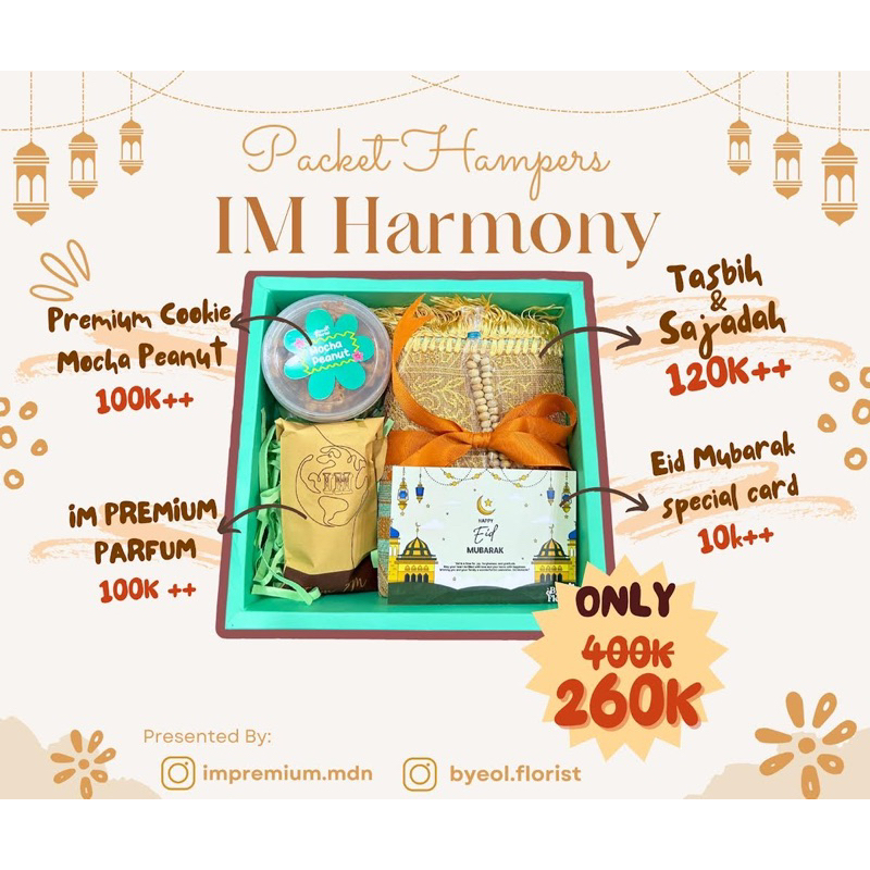 

HAMPERS LEBARAN / PARCEL LEBARAN / READY STOCK