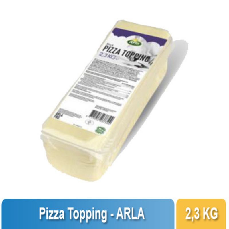 

arla pizza topping mozzarella 2.3 kg