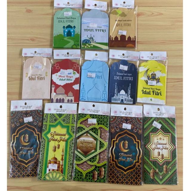 

amplob lebaran medium muslim / angpau motif masjid