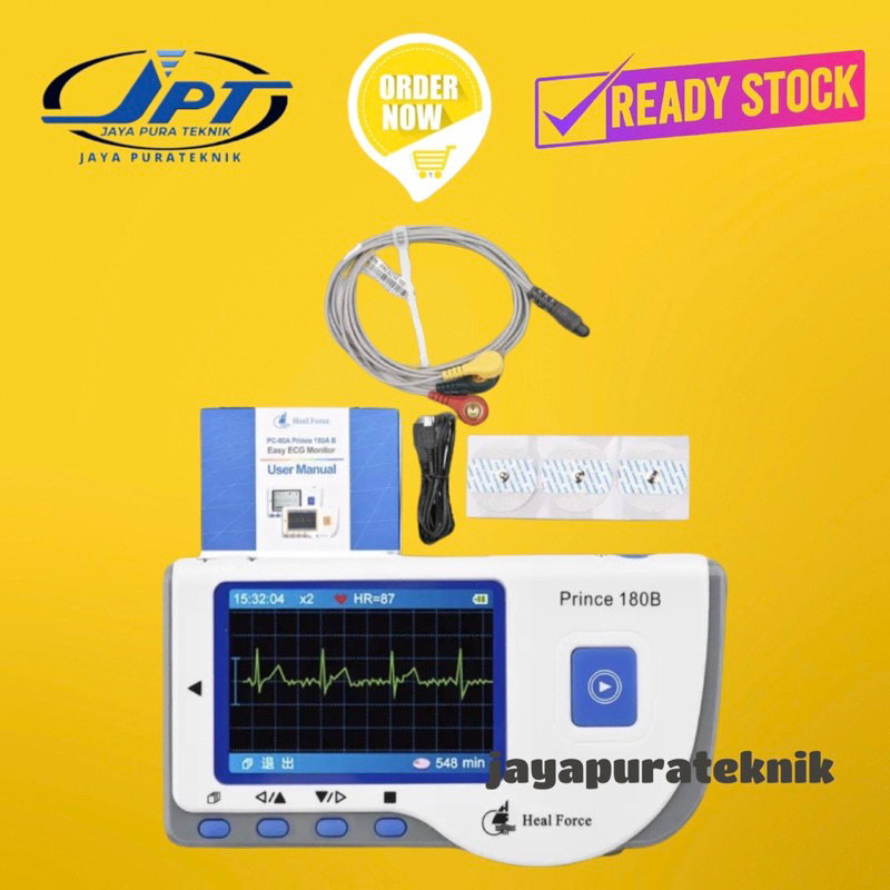 ECG Electrocardiogram Monitor PC80B Healforce Elektrokardiogram PC-80B