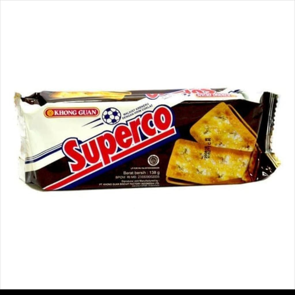 

Khong guan superco cokelat 168 gram dus