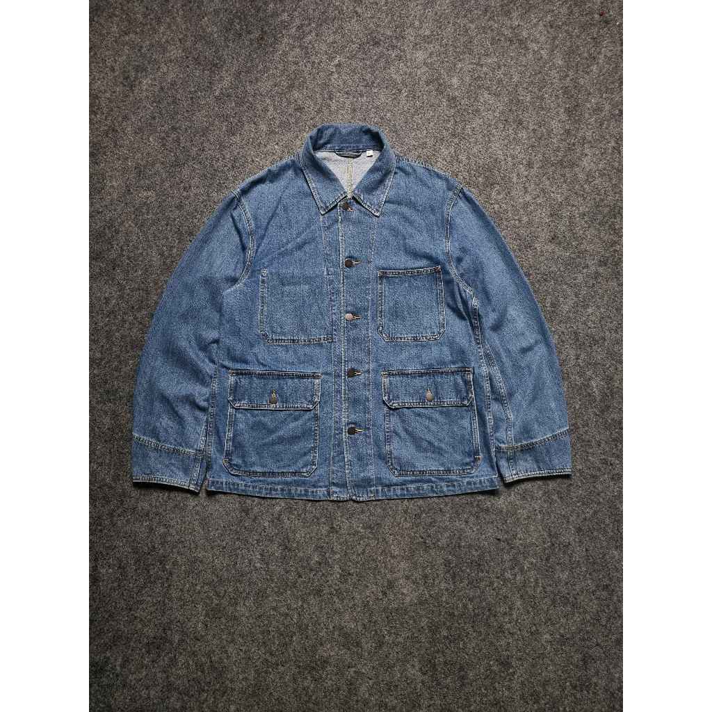 Chore jacket jeans Uniqlo Undercover