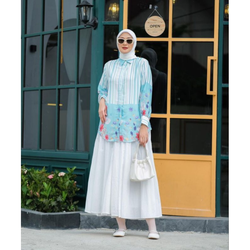 MONOGRAM SHIRT BY RAFIKA STORE/KEMEJA KHUSUS TOSCA RAFIKA STORE